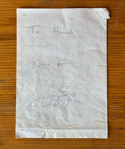 Harry styles autograph - harry,
