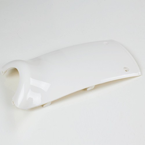 Front mudguard metallic white - mudguard,
