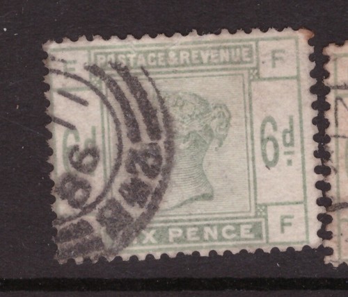 Queen victoria 1883 - queen, 6d