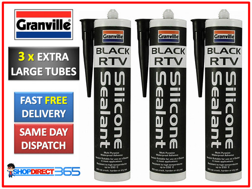 Black rtv silicone - 3x,