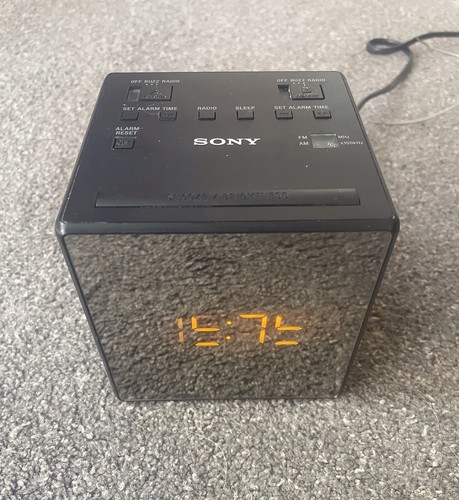 Sony icf c1t cube clock - sony,