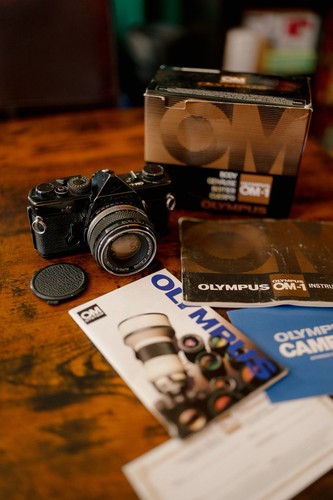Olympus film camera - film, with