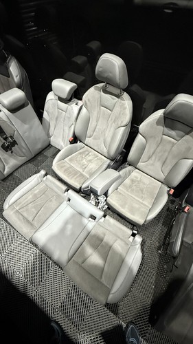 Audi interior seats grey - a3,