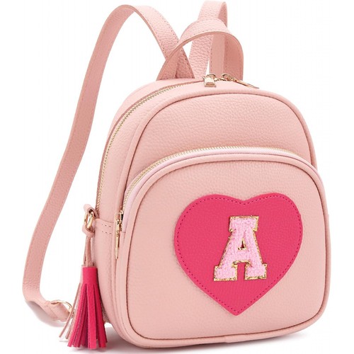 Girls initial mini backpack - girls,