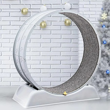 Cat Treadmill Exercise Wheel, Running Roller for Cats & Small Dogs, Silent, Safe