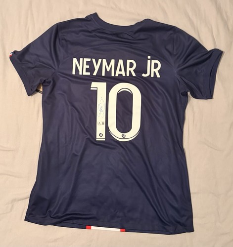 Neymar signed psg shirt - jr,