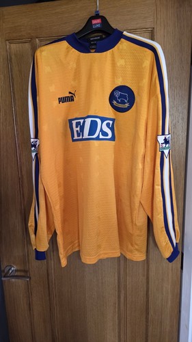 Derby county matchworn - county,