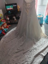 Trudy Lee Ivory Satin Wedding