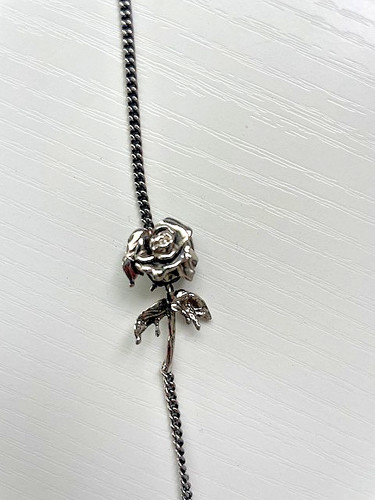 Alexander mcqueen rose chain - alexander,