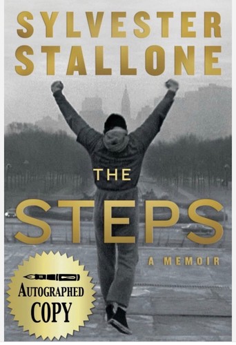 Sylvester stallone signed book - stallone,