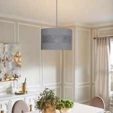 12" Grey Faux Satin Fabric