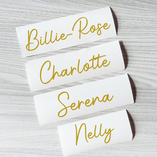 Personalised vinyl name - personalised,