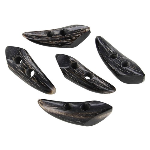 Natural horn toggles polish - horn, toggles,polish
