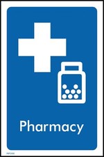 Pharmacy sign sticker - pharmacy, all