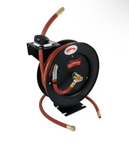 Hose reel 8in 30ft air - hose,