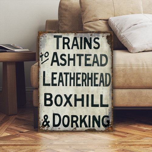 Vintage style english railway - vintage,