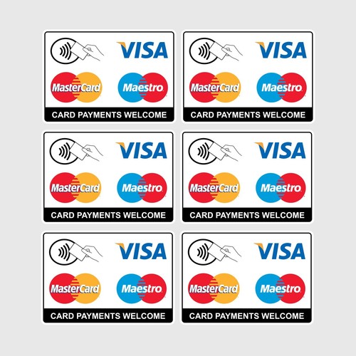 Contactless card payments visa - card,