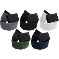Mens Canvas Belts Womens