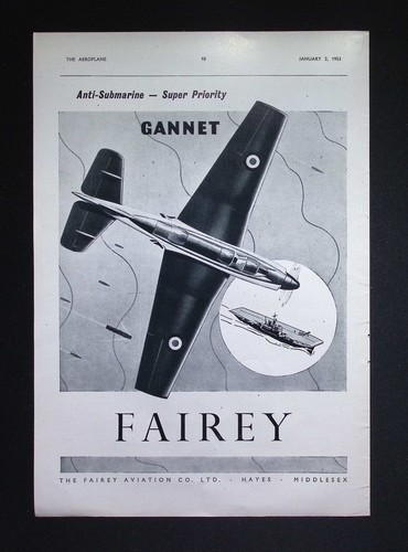 Original 1953 advert fairey - original,