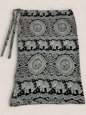 Black & White Maxi Cover Up
