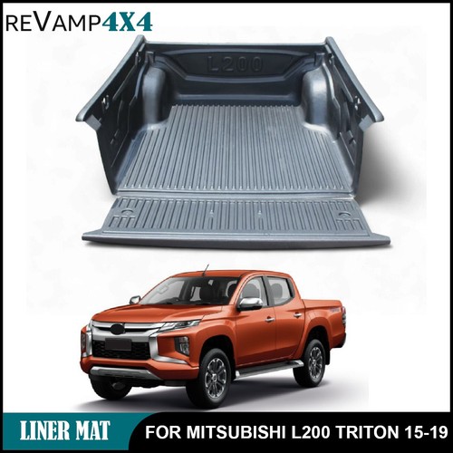 Black truck bed - mat, for