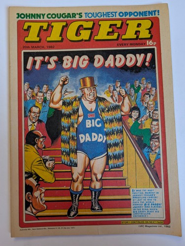 Tiger comic 20th march 1982 - march,
