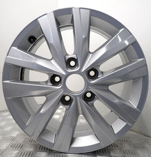 VOLKSWAGEN TRANSPORTER T5 T6 16'' SILVER ALLOY WHEEL 7E0601025N (R-C0) (25)