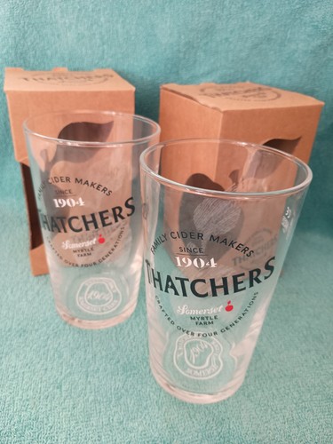 Thatcher cider pint - x,