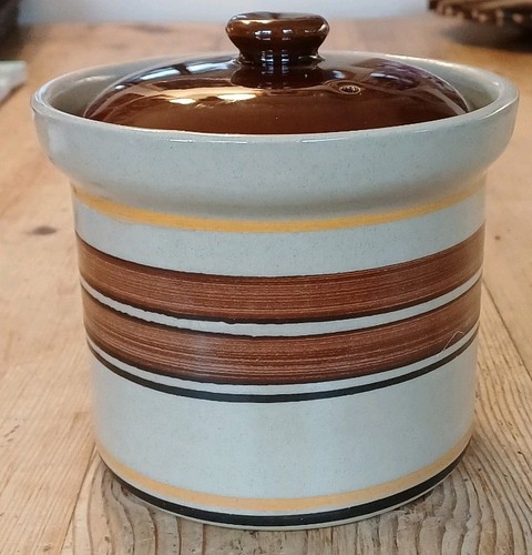 Vintage denby stoneware lidded - vintage,