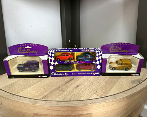 Corgi cadbury diecast job - cadbury,