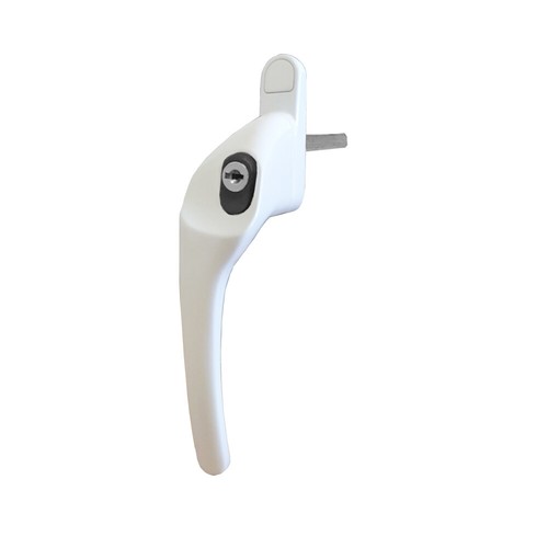Upvc window handle - upvc, cranked