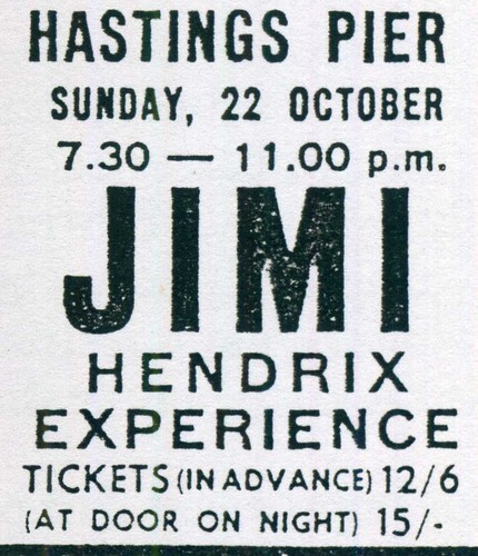 Jimi hendrix concert flyer - jimi,