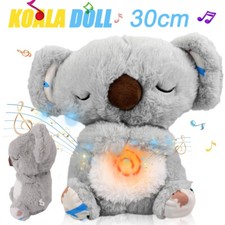 Koala Breathing Musical Soothing Doll Sleep Toys Anxiety Relief Plush Toy Gift