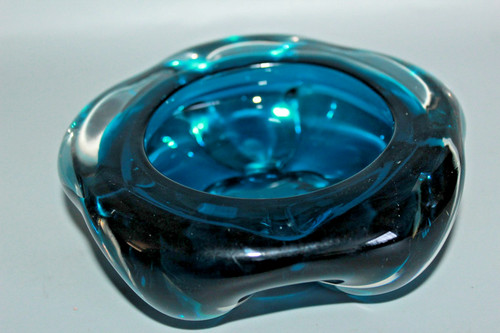 Whitefriars glass kingfisher - whitefriars,