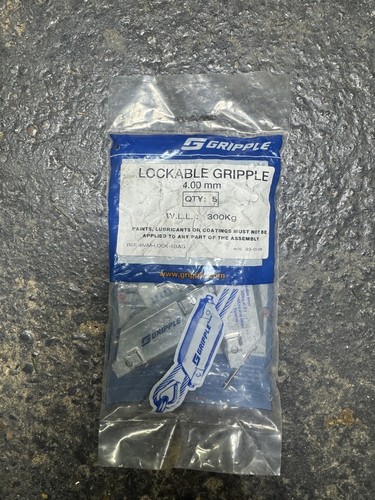 Lockable gripple 4 00mm - lockable,