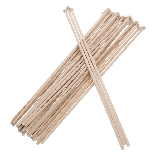 Durable wooden flagpole set - wooden,
