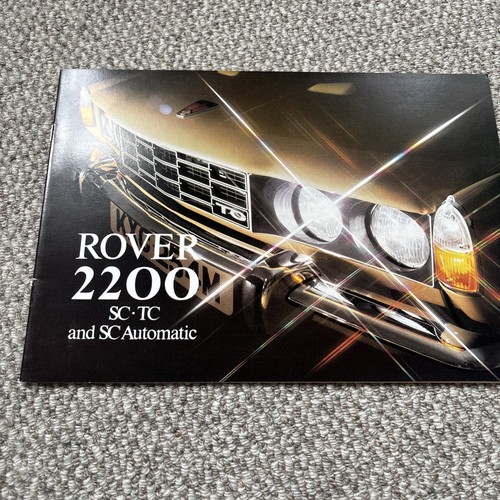 Rover 2200 sc - sc., tc&