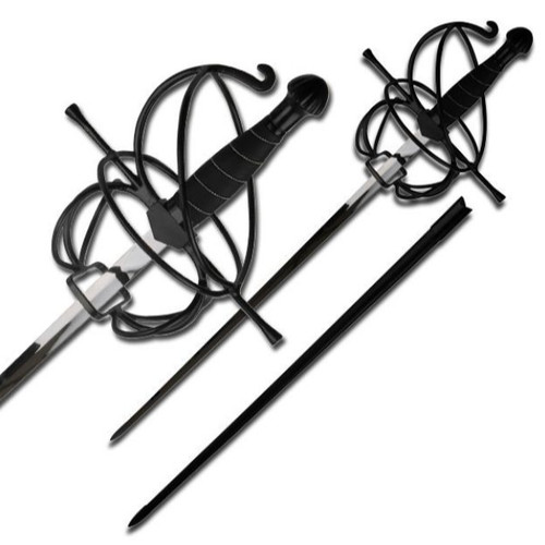 Medieval warrior fencing - warrior,