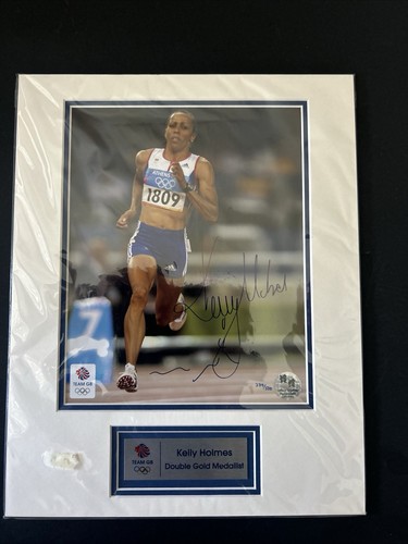 Kelly holmes signed - 10, x