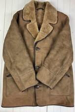Vintage Tan Sheepskin Duffle