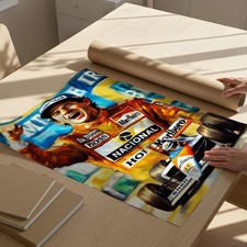 Ayrton senna legend a3 - f1,