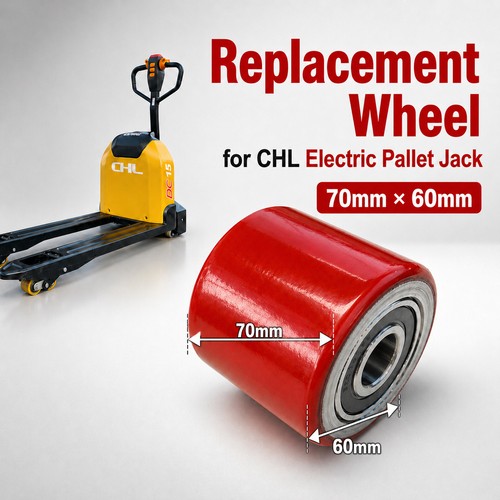 Electric pallet jack wheel - pallet,