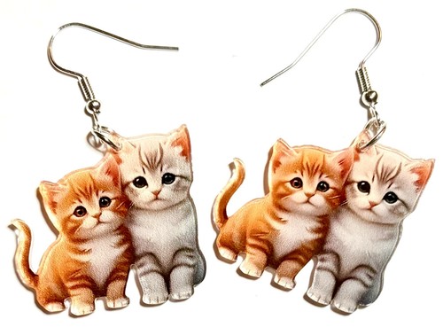 Cute little kittens acrylic - cute,