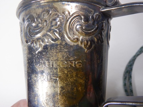 Antique silverplated child - antique,