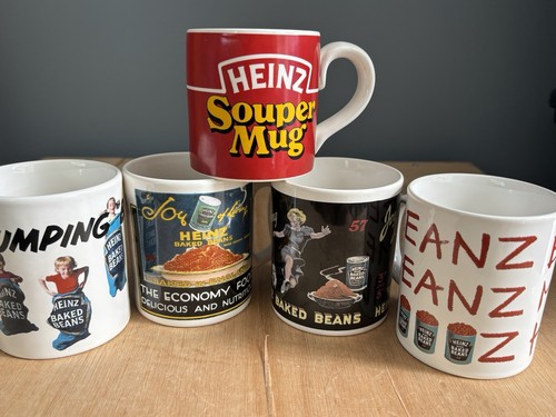 Vintage heinz baked beans - 5x,