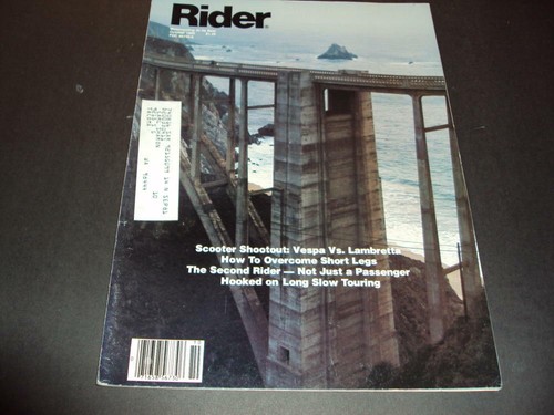 Rider oct 1980 vespa - oct,