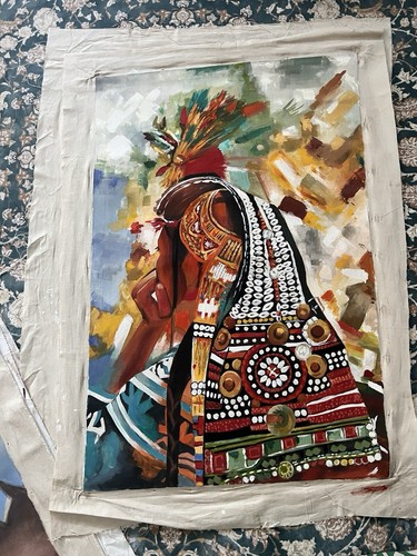 Oil paintings hand painted - paintings,
