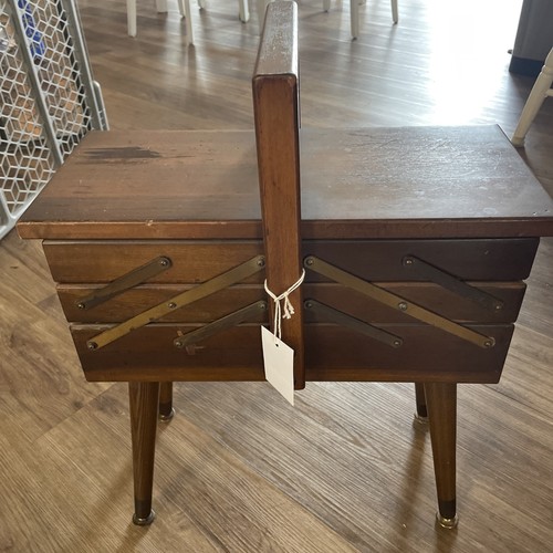 Vintage accordion style wooden - style,