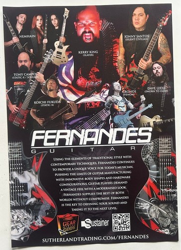 Fernandes guitars 2011 full - 2011,