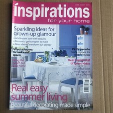 Vintage Inspirations Aug.2001 Summer magazine, Real Homes Smart Solutions Space